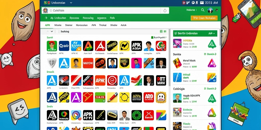 Tampilan permainan slot yang beragam dan menarik.