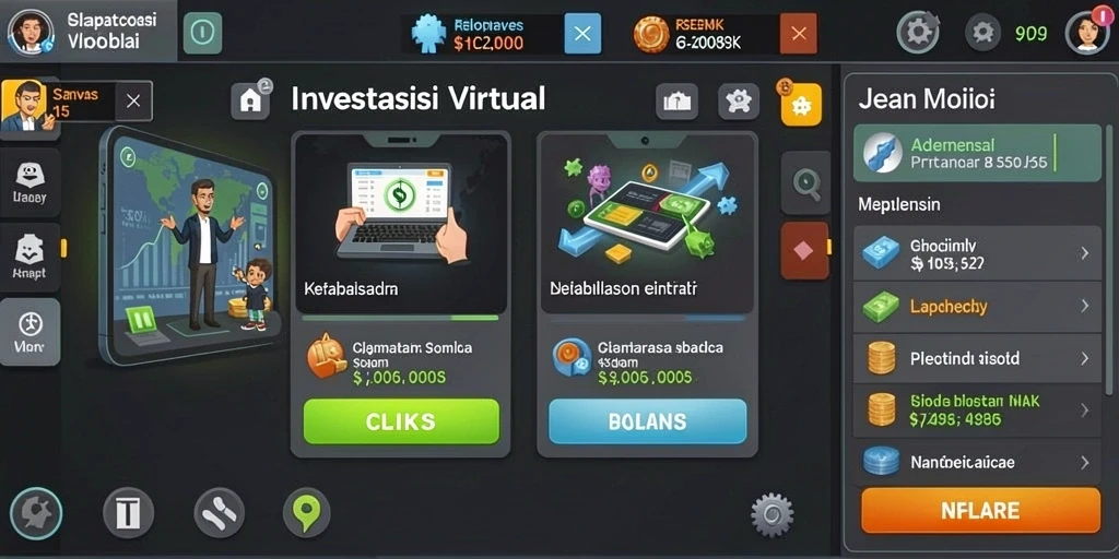 Tampilan antarmuka yang menarik dan user-friendly.