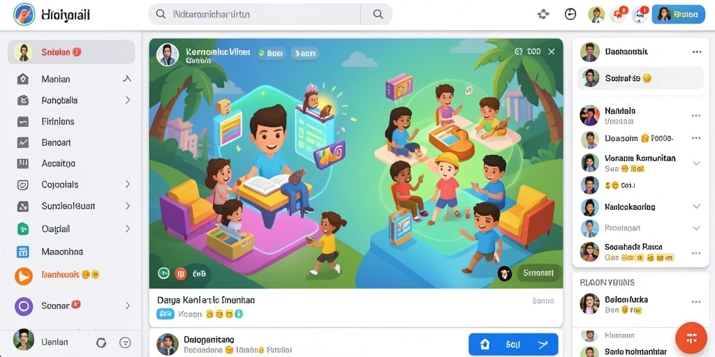 Tampilan antarmuka yang menarik dan user-friendly.