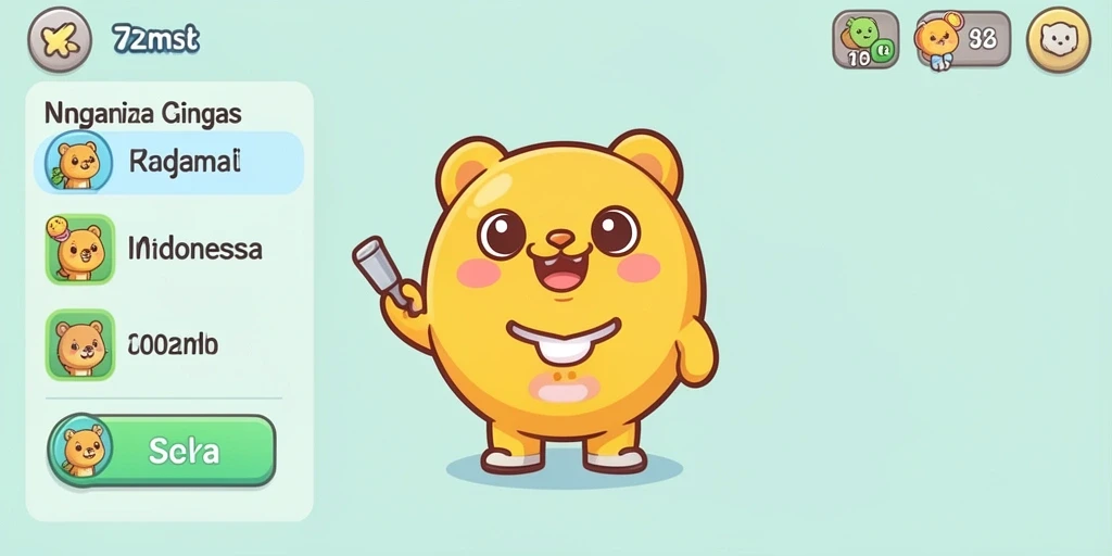 Tampilan antarmuka yang mudah dipahami.