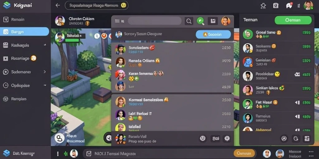 Tampilan antarmuka yang menarik dan user-friendly.