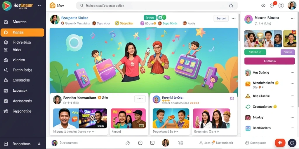 Tampilan antarmuka yang user-friendly dan menarik.