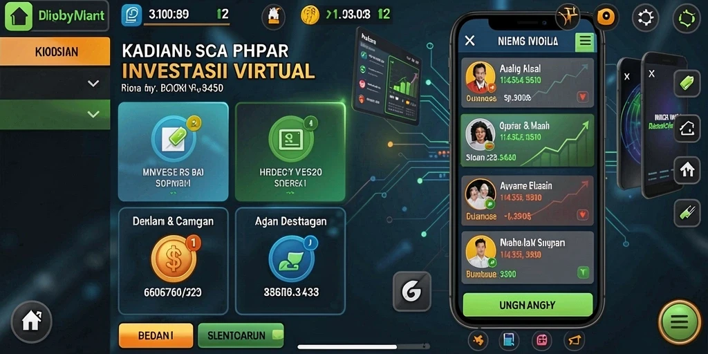Tampilan antarmuka yang menarik dan user-friendly.