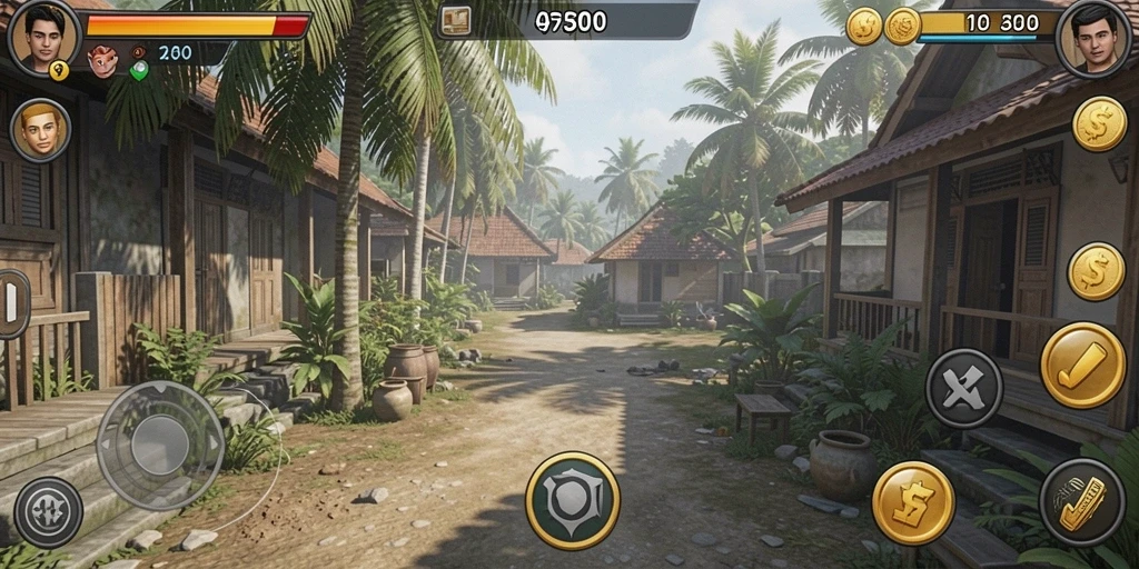 Tampilan antarmuka yang sederhana dan menarik.