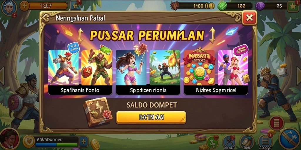 Tampilan antarmuka yang modern dan user-friendly.