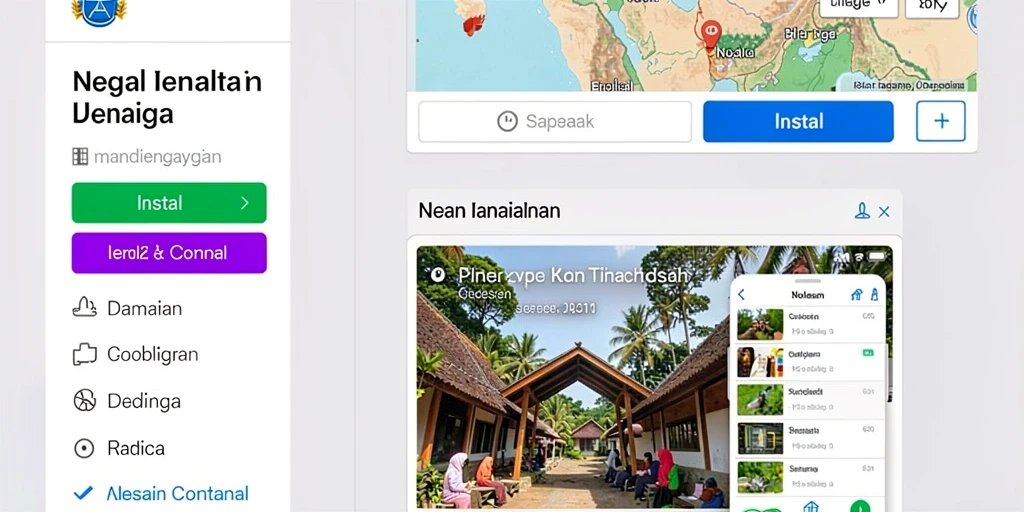 Tampilan antarmuka yang intuitif dan user-friendly.