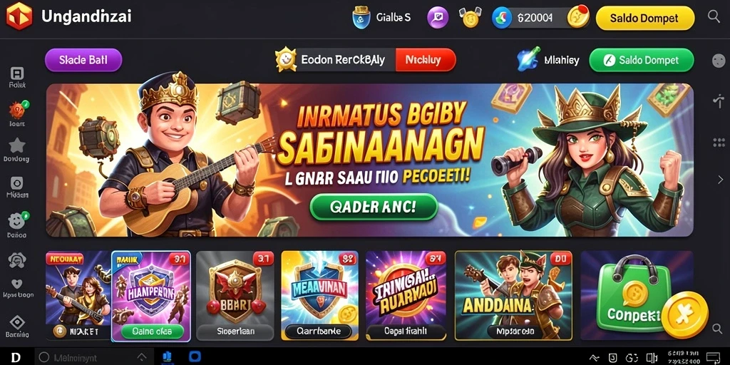 Tampilan antarmuka yang menarik dan ramah pengguna.