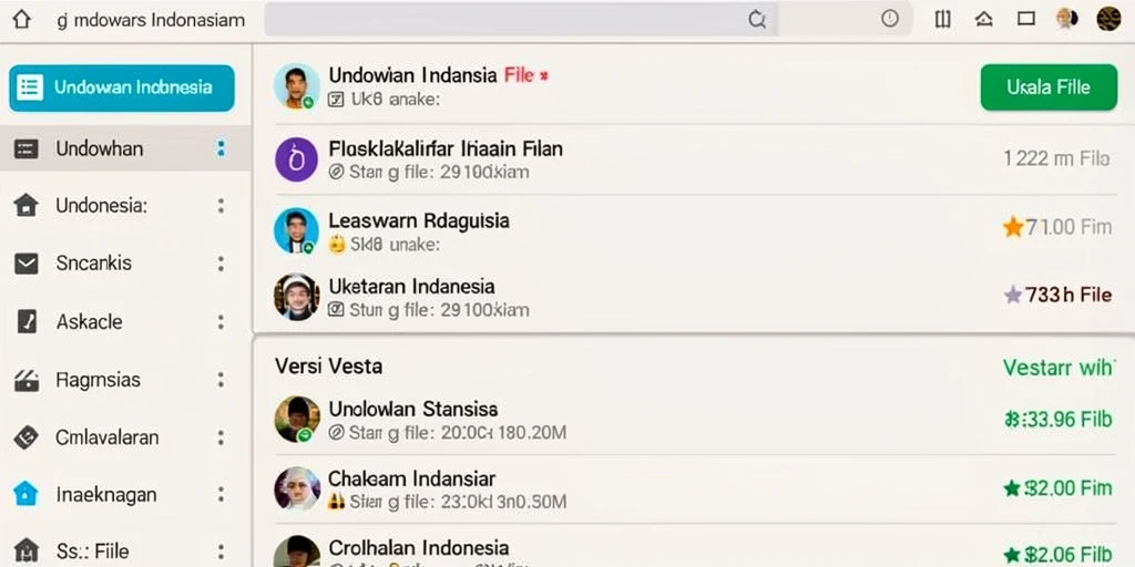 Tampilan antarmuka yang sederhana dan menarik.