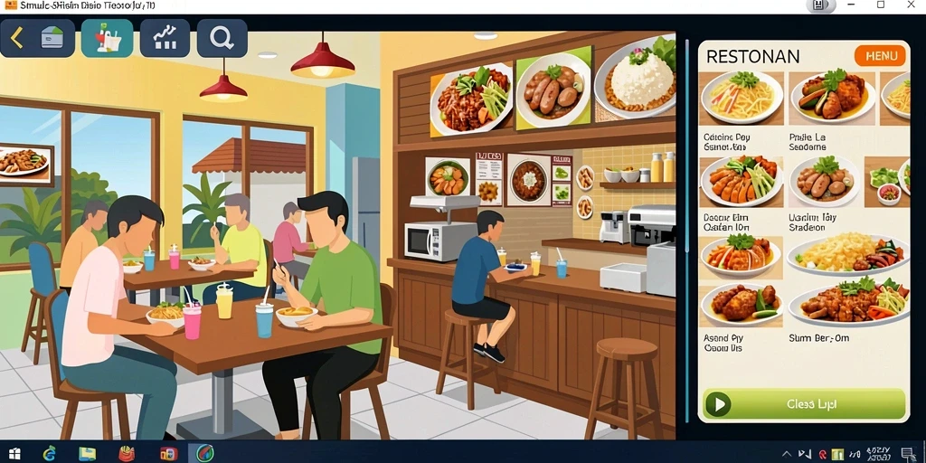 Tampilan antarmuka yang menarik dan mudah digunakan.