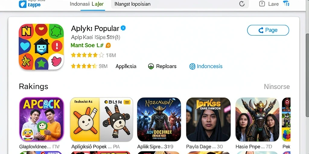 Tampilan antarmuka yang menarik dan user-friendly.