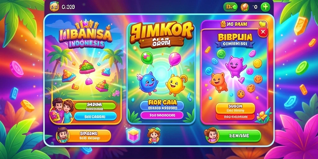 Tampilan layar utama SPIN101 yang menarik.